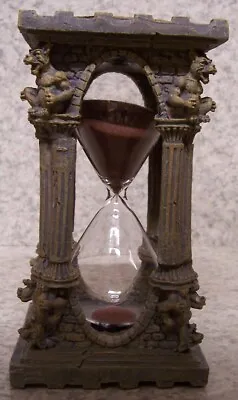 Hourglass Sand Timer Medieval Gargoyles NEW 5 Minute Boiled Egg • $29.99