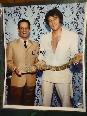Elvis Is Presented With His Famous Gold Belt. Photo 8 X 10  • $24.99