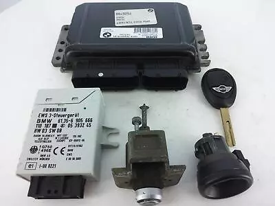 MINI R53 2002 Cooper S 1.6L W11B16A Manual ECU Key Kit Lock Set 1214 7520019 • $134.41