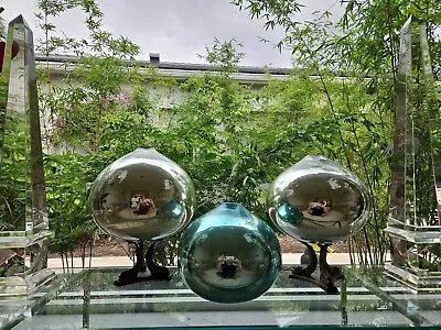 Vintage 1950s Mexico Mercury Glass Globes • $450