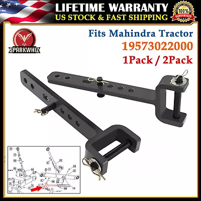 1-2PCS For Mahindra Tractor 3 Point Stabilizer Part 19573022000 With Clevis Pins • $24.50