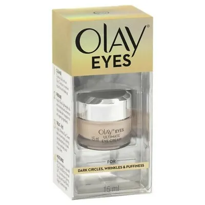 $25.95 • Buy Olay Eyes Ultimate Eye Cream 15mL Reduce Dark Circles Wrinkles Puffiness
