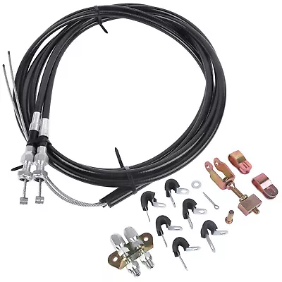 Universal Rear Disc/Drum Emergency Parking Brake Cable Kit 330-9371 E-Brake Set • $30.50