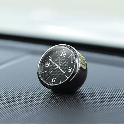 Quartz Clock For Car Truck Interior Dashboard Air Vent Accessories Round Metal • $14.78