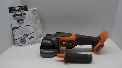 Ridgid 18V 4-1/2 In Paddle Switch Angle Grinder (Tool Only) R86047B • $99.99