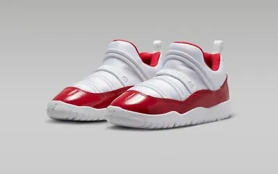 Jordan Air 11 Retro Little Flex Shoes Sneakers  Kids White Size Us 3Y  . New  • $95