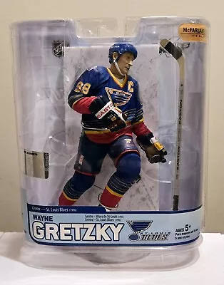 WAYNE GRETZKY #99 McFarlane NHL SportsPicks Legends Series 5 St. Louis Blues '07 • $25