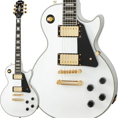 New Epiphone Les Paul Custom (Alpine White) 670186 Electric Guitar • $876.14