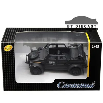 Cararama Volkswagen Kubelwagen Convertible K Type 82 1/43 Black 4-90650 • $7.90