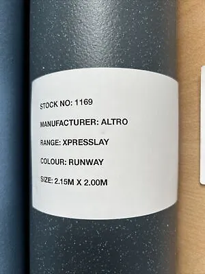 £60 • Buy ALTRO-POLYFLOR-NON-SLIP SAFETY FLOORING ROLL END BARGAIN 2.15 X  2m  1169
