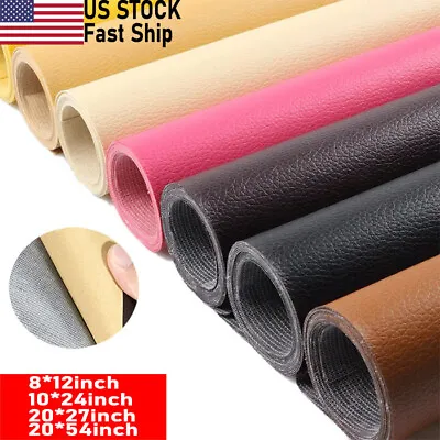 Self Adhesive Vinyl Faux Leather Fabric Repair Patch Kit For Car Seat Sofa Couch • $7.59