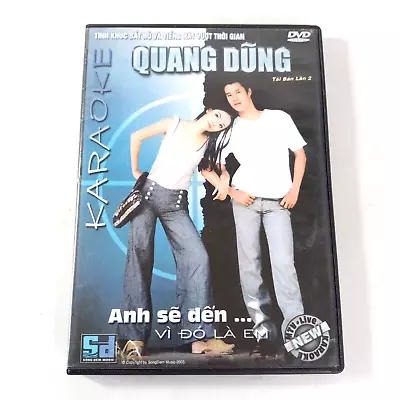 Quang Dung Vietnamese Karaoke DVD Tai Ban Lan 2 Anh Se Den Vi Do La Em 2003 • $30.36