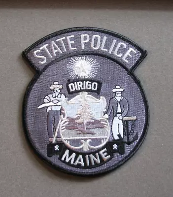 MAINE STATE POLICE Collectible Shoulder Patch #ME-SP • $9.95