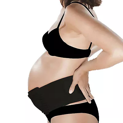 Pregnancy Support Belt - BLACK - Available In 5 Sizes • £21.95