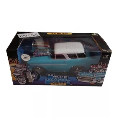55 Nomad Muscle Machines 1/18 Scale Diecast 2002 • $68