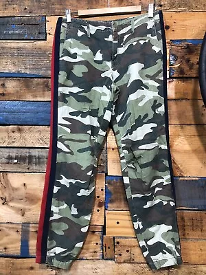 Mother The No Zip Misfit Camo Jogger Pants Size 27  Women’s • $48