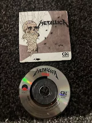 Metallica One / The Prince CD3 Single 1988 Elektra Asylum 69329-2 • $19.99