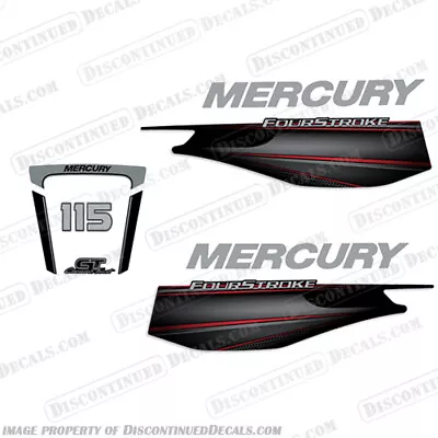 Fits Mercury 115hp FourStroke Decals - 2011+ • $144.95