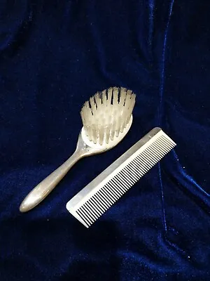 Vintage Reed & Barton Baby Sterling Silver Comb Brush Set NOS • $34.99