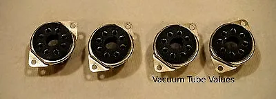 CELANEX 8 Pin Octal Vacuum Tube Socket 8PINCLX TOP BOTTOM MOUNT 4 PCS MCINTOSH • $14.50