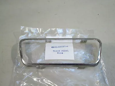 $13.50 • Buy New 1966-1973 Ford Fairlane Torino Ranchero Mustang Stainless Brake Pedal Trim