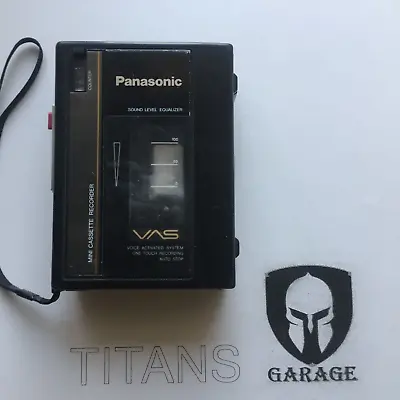 Panasonic Mini Cassette Recorder RQ-L335 Cassette Player For Parts Or Repair • $20