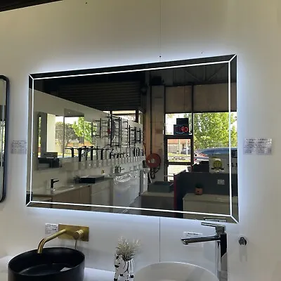 1200x800 Rectangular Frameless LED Wall Anti-fog Bathroom Vanity Mirror • $218