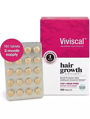 Viviscal Advanced Hair Heath Hair Growth Promoter Tablets- 180 Count • $71