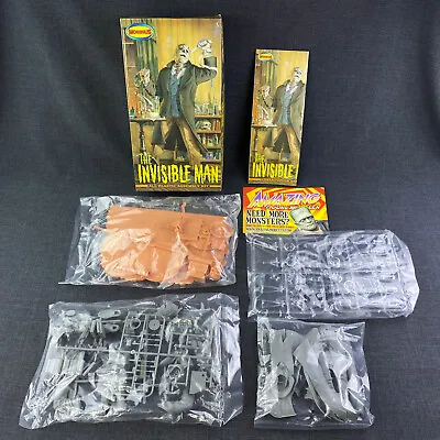 The Invisible Man Mobius 2008 Model Kit 1:8 Scale #903 New Open Box Sealed Bags • $34.99