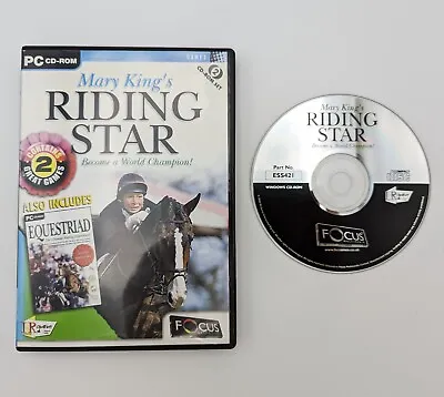 Mary King's Riding Star - PC CD-ROM - Riding Star Only - Horse Racing Dressage • £5.95