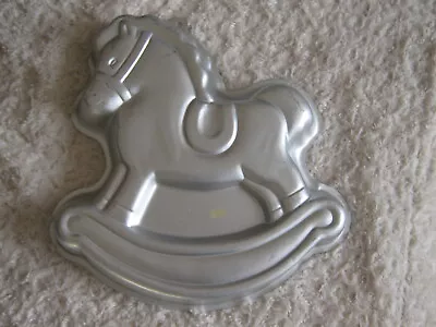 Wilton Rocking Horse Caketin/pan/mould Vintage 1984 2105- 2388 Birthday Cake Tin • £9.50