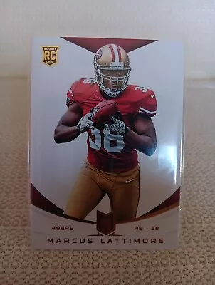 2013 Marcus Lattimore Panini Momentum Gold #162  #/99 Rookie (RC) San Fran 49ers • $0.99