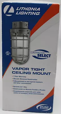 Lithonia VW150IM12 150W Incandescent Vapor Tight Ceiling Mount Utility Light • $26.99