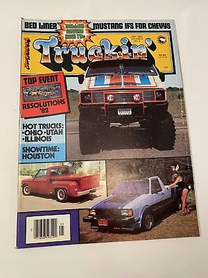 VTG Truckin Magazine May 1982 Liggets 77 Dodge Four-by Wintersville Ohio NO LABL • $9.99