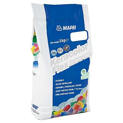 Mapei Keracolor Flex Grout Flexible Water Repellent 5kg • £23.98