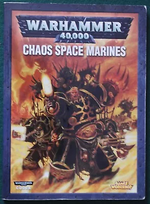 LOT#65   Warhammer 40000 Chaos Space Marines Codex (2007) • £7