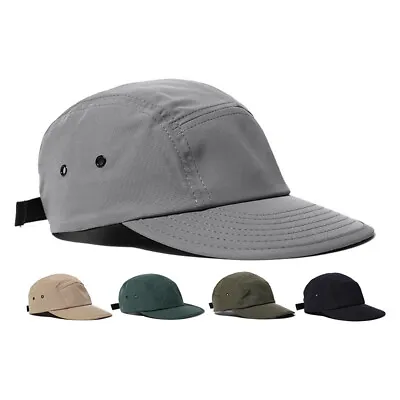 $18.99 • Buy Camp Cap 5 Panel Hat Men's Women's Quick Drying Baseball Caps Retro Casual Hats