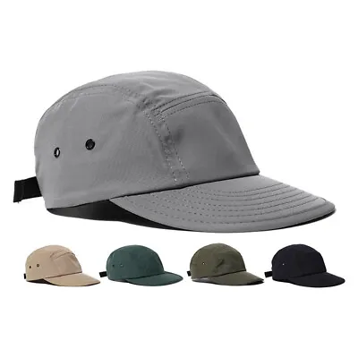 Camp Cap 5 Panel Hat Men's Women's Quick Drying Baseball Caps Retro Casual Hats • $20.99