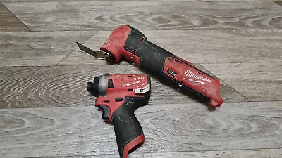 Milwaukee FUEL M12FMT-0 Brushless Multi Tool & Impact Driver Set 12v • £145