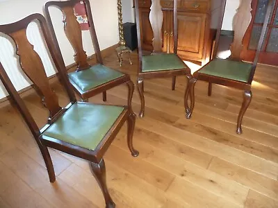 4 Queen Anne Style Dining Chairs • £85
