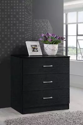 3-Drawer Chest Wood Dresser Storage Cabinet For Living Room Hallway Entryway • $103.52