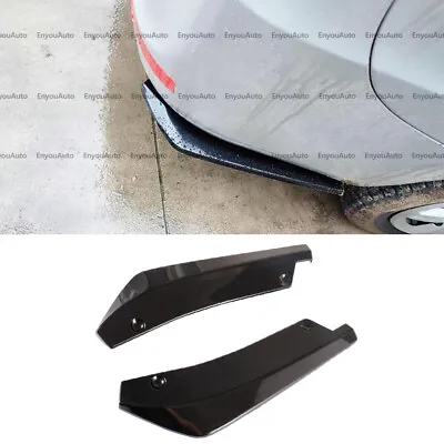 For Subaru Impreza WRX STI Rear Bumper Lip Splitter Diffuser Glossy Black • $8.54