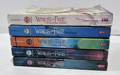 Wings Of Fire Books 1 2 3 4 6 By Tui T. Sutherland Paperback Lot Of 5 -damaged • $14.99