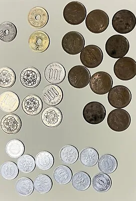 $5 • Buy Japanese Yen Coins, All In Circulation Prior To 1995
