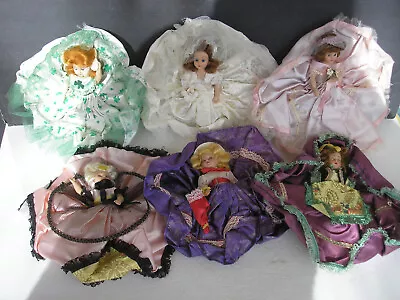 Vintage 6 Dolls Of The World Sleepy Eyes - 7  • $14.99