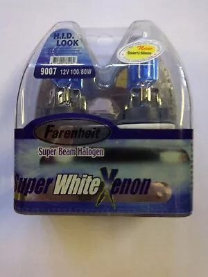 Farenheit 9007 Super Beam Halogen | Super White Xenon Bulb Headlights (New!) • $21.99