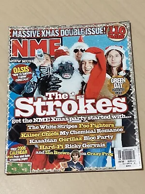 NME 17 December 2005 Strokes White Stripes Foo Fighters Kaiser Chiefs Kasabian • £6.42