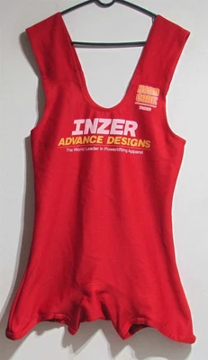 $130 • Buy Inzer HardCore Squat Suit Size 37 Red (Lightly Used) Discontinued Color! 
