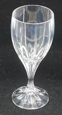 Vintage Mikasa Crystal Water Wine Ice Tea Goblet Berkeley Pattern 7.25 Inch • $12.99