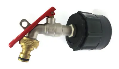 IBC Tank Connector With Lockable Tap Hose Lock And Hose Connector • £12.95